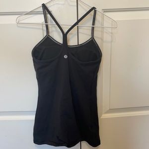Lululemon workout padded tank top